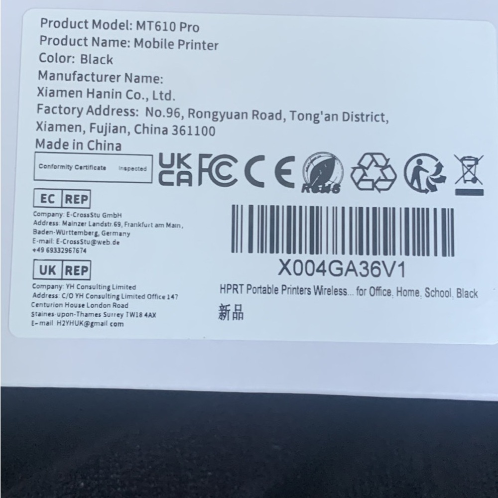 Mobile Printer with Inkless Printing - Picture 3 of 4